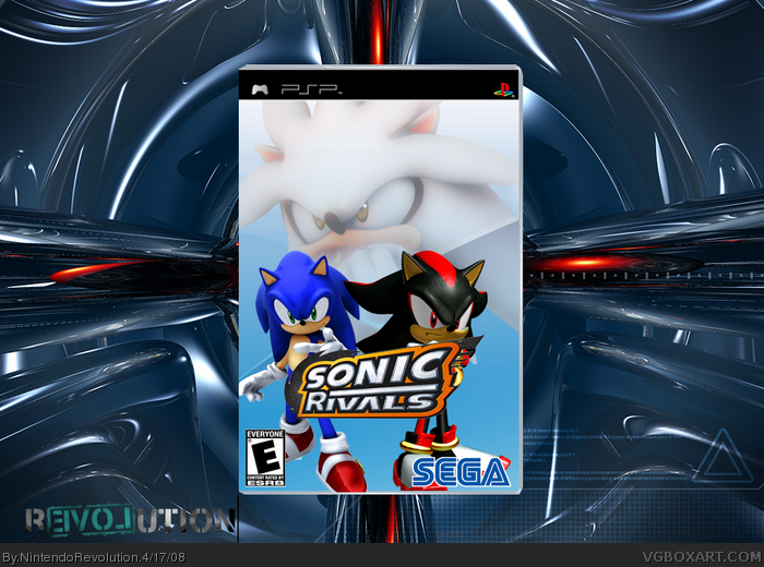 Sonic Rivals box art cover