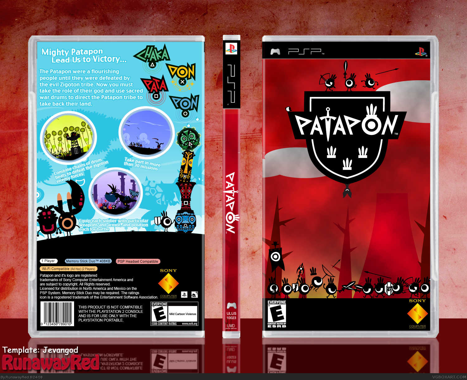 Patapon box cover
