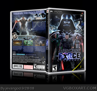 Star Wars: The Forced Unleashed box art cover