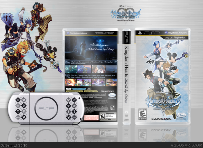 Kingdom Hearts: Birth by Sleep box art cover