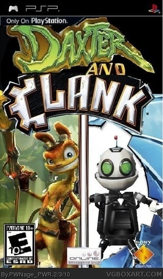 Daxter and Clank box cover