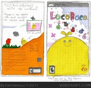 LocoRoco box art cover