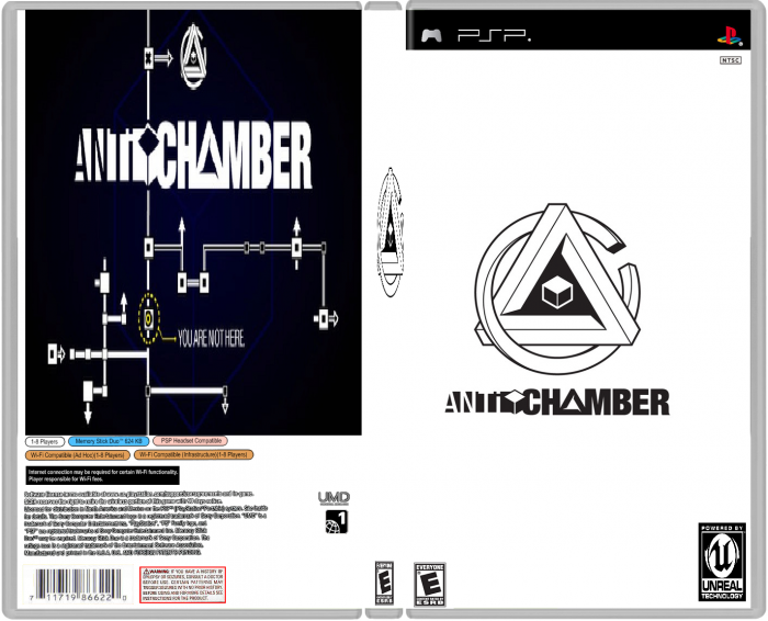 Antichamber PSP Edition box art cover