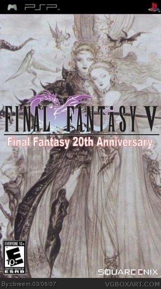 Final Fantasy V: Anniversary Edition box cover