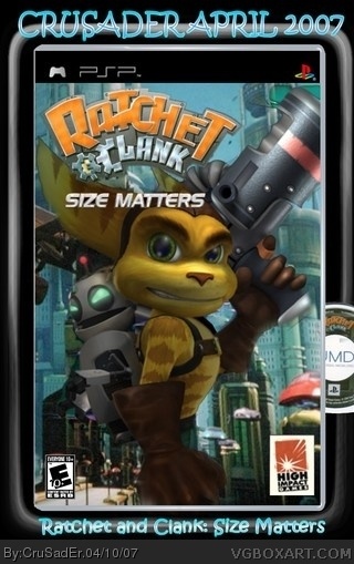 Ratchet & Clank: Size Matters box art cover