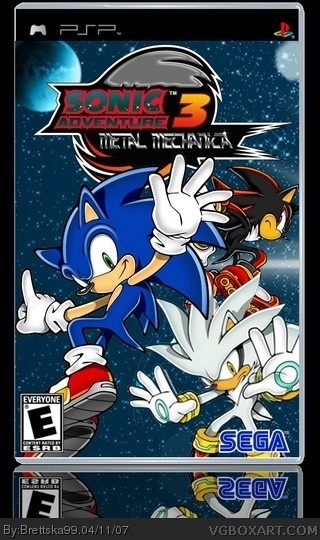 Sonic the Hedgehog 3: Metal Mechanica box cover