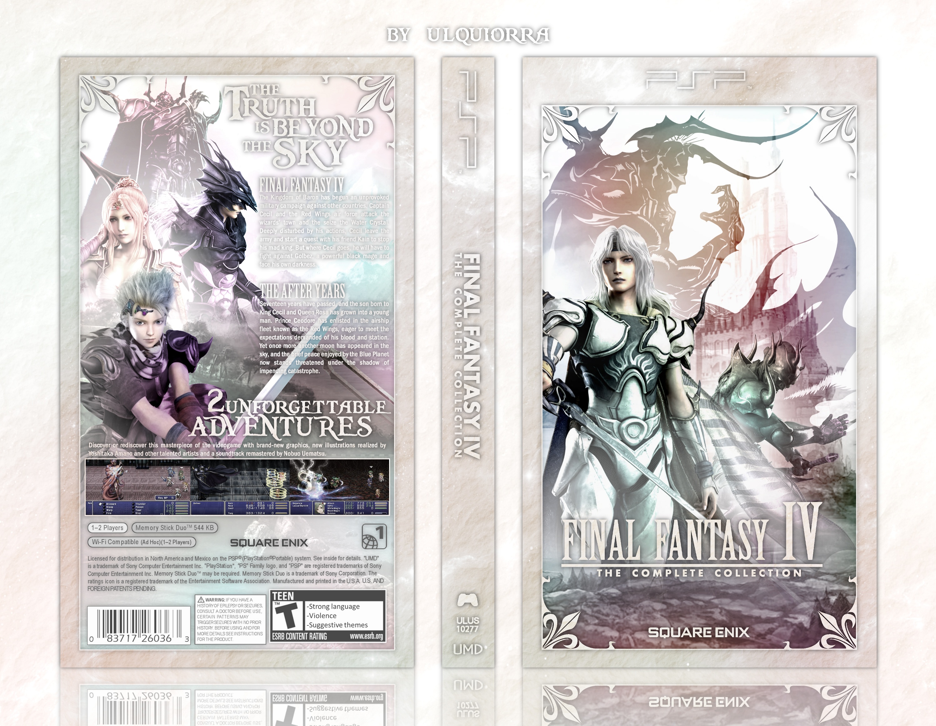 Final Fantasy IV: the complete collection box cover
