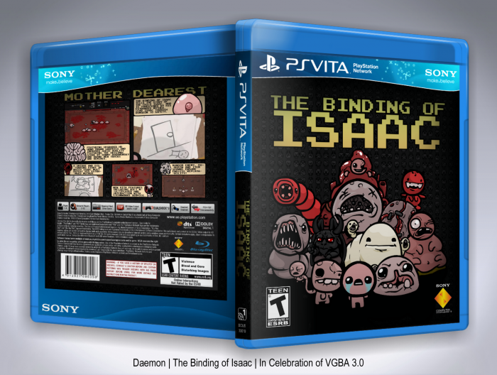 PlayStation Vita » The Binding of Isaac Box Cover
