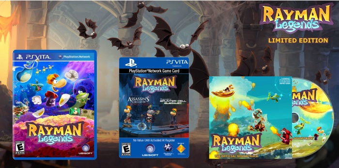 Rayman Legends Limited Edition box art cover