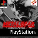 Metal Gear Solid 2 Box Art Cover