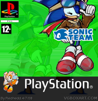 Sonic Team box cover