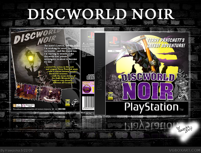 Discworld Noir box art cover