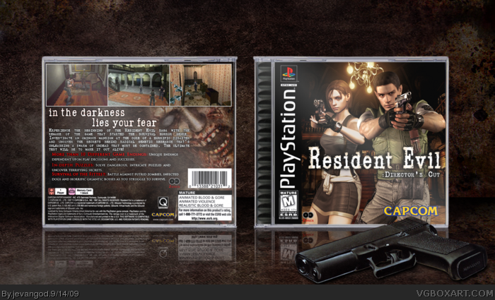 Resident Evil Director's Cut box art cover