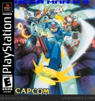 Mega Man X 8 box cover