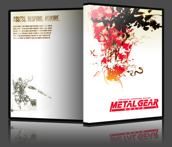 Metal Gear Solid box art cover