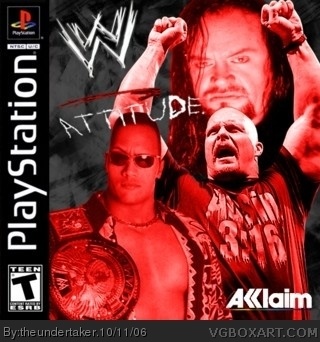 WWE Attitude box cover
