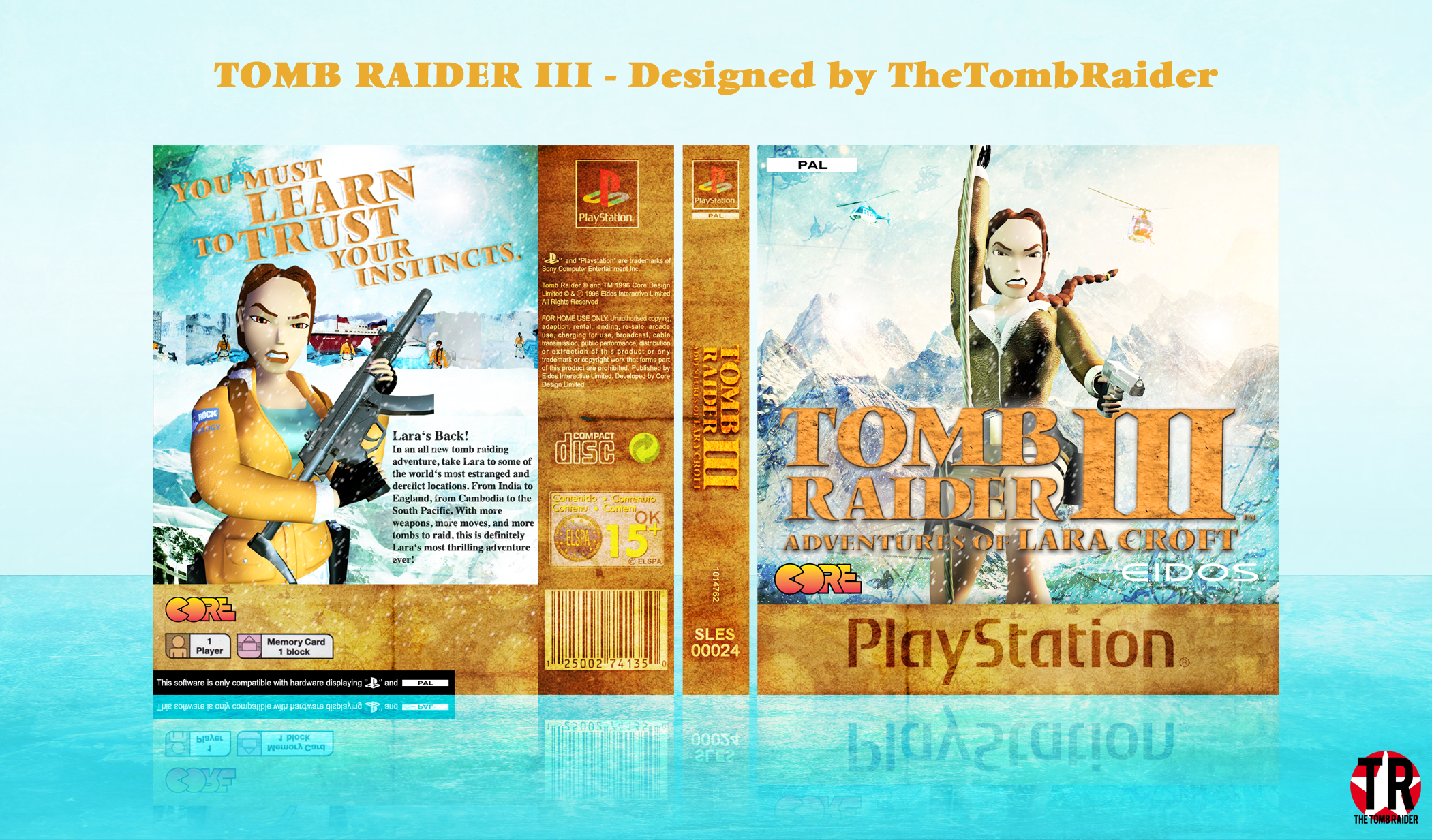Tomb Raider III box cover