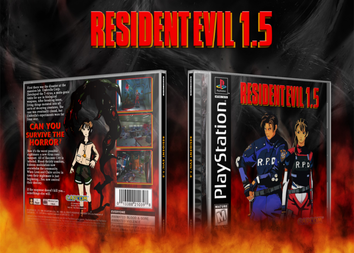 Resident Evil 1.5 box art cover