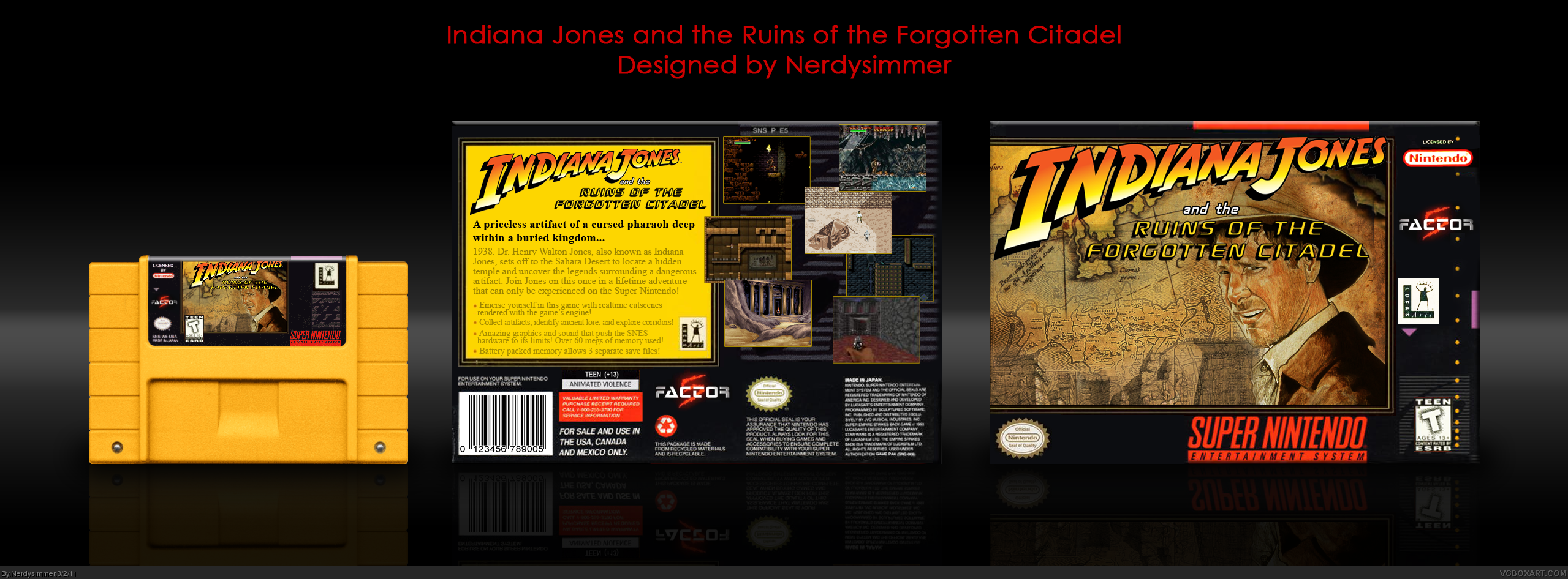Indiana Jones box cover