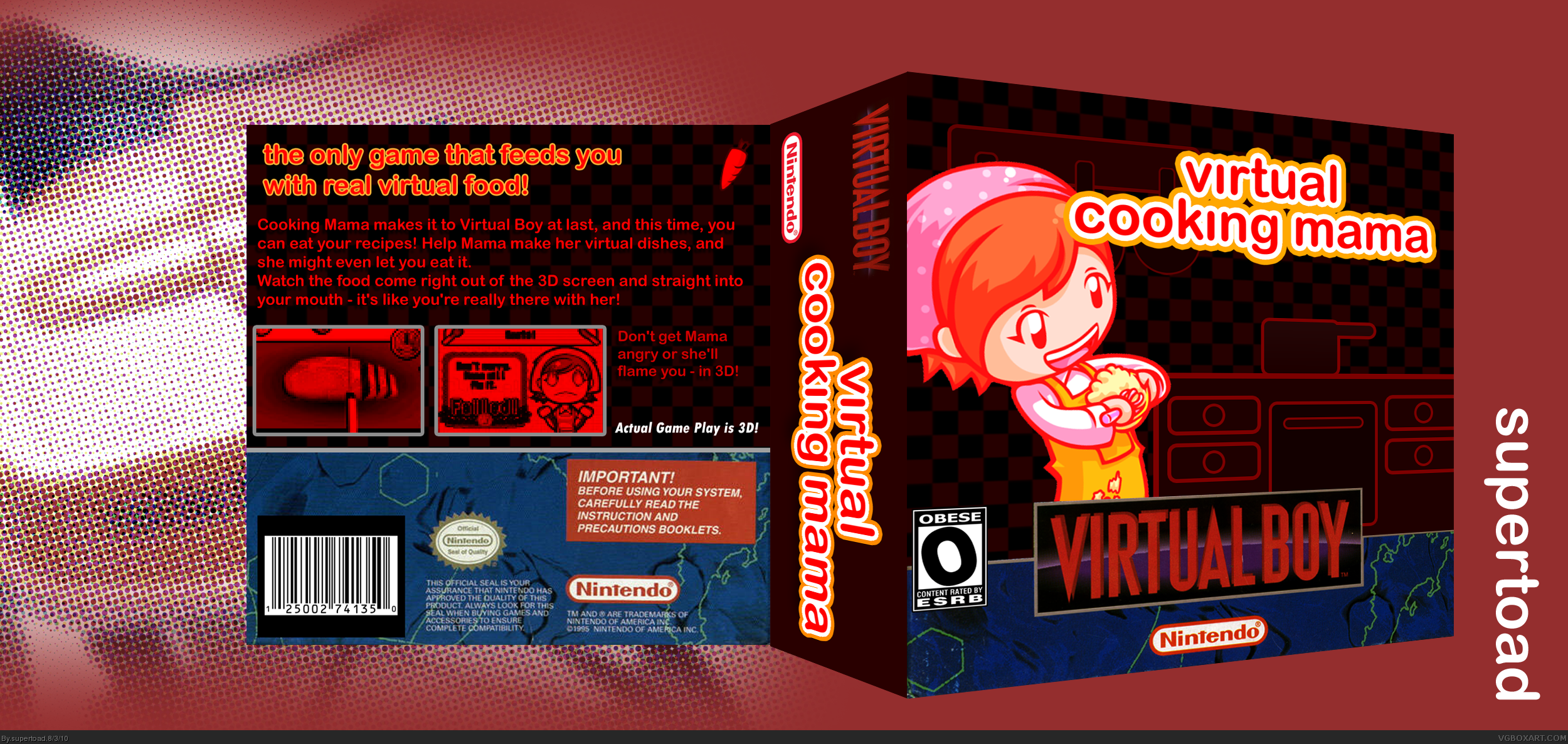 Virtual Cooking Mama box cover