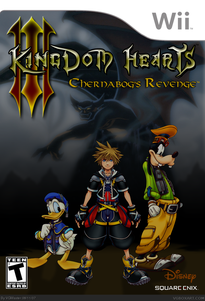 Kingdom Hearts III box cover