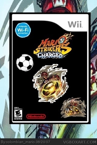 Mario Strikers Charged box art cover