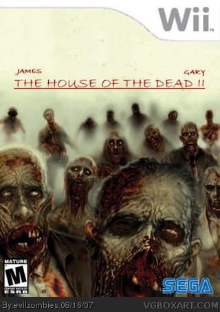 The House of the Dead II box cover