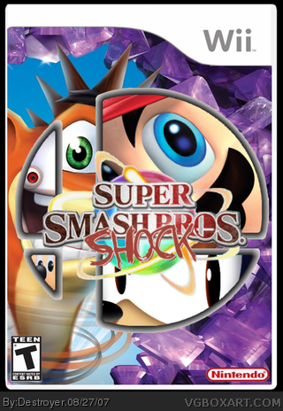 Super Smash Bros. Shock box cover