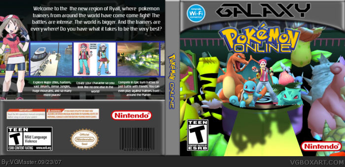 Pokemon: Online box art cover
