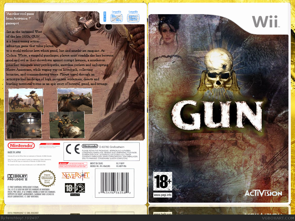 Gun box cover