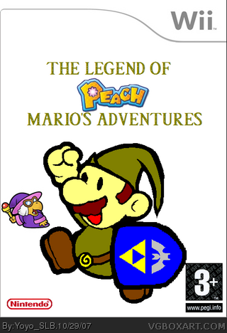 The Legend Of Peach: Mario's Adventures box cover