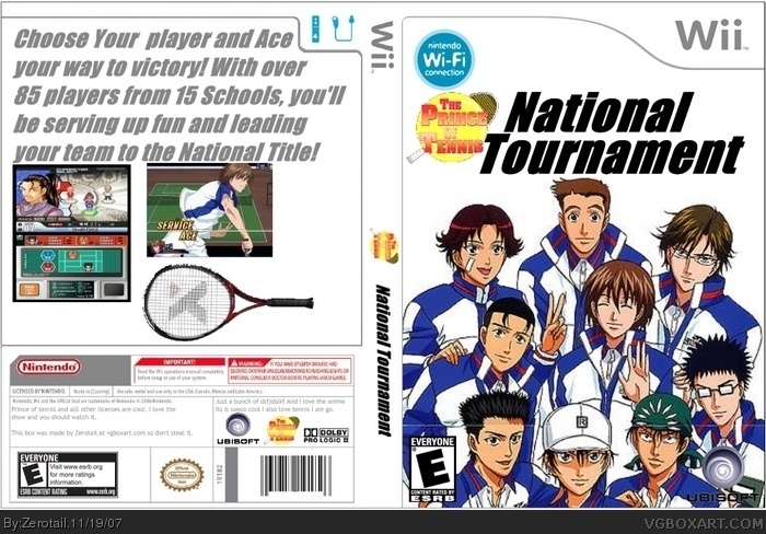 Prince of Tennis: National Tournament box art cover
