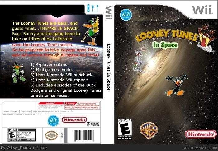 Looney Tunes in Space box art cover