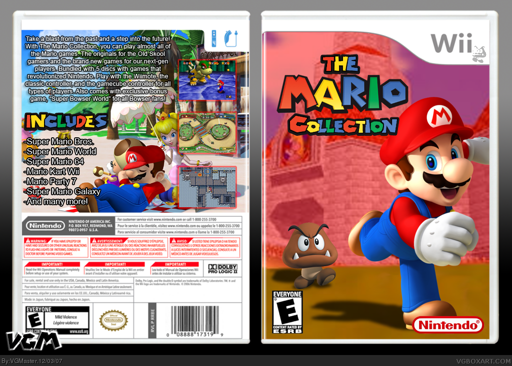 The Mario Collection box cover