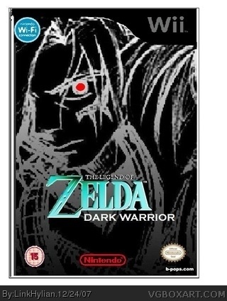 The Legend of Zelda:Dark Warrior box cover