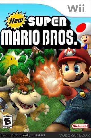 Super Mario Bros EXTREME box cover
