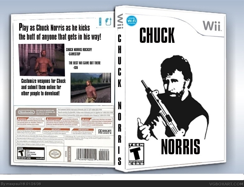 Chuck Norris box cover