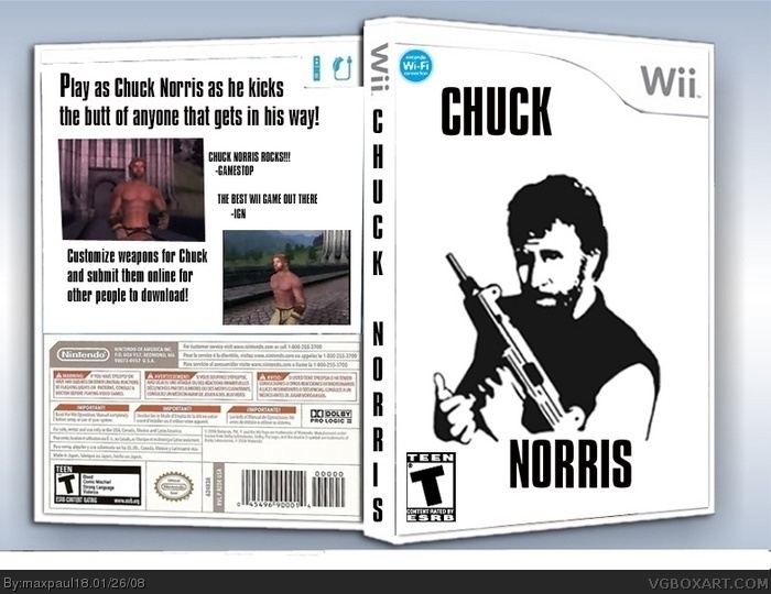 Chuck Norris box art cover