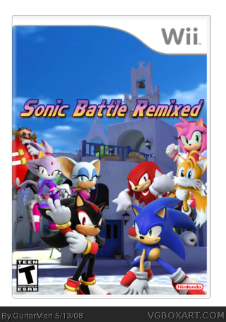 Sonic Battle: Remixed box art cover