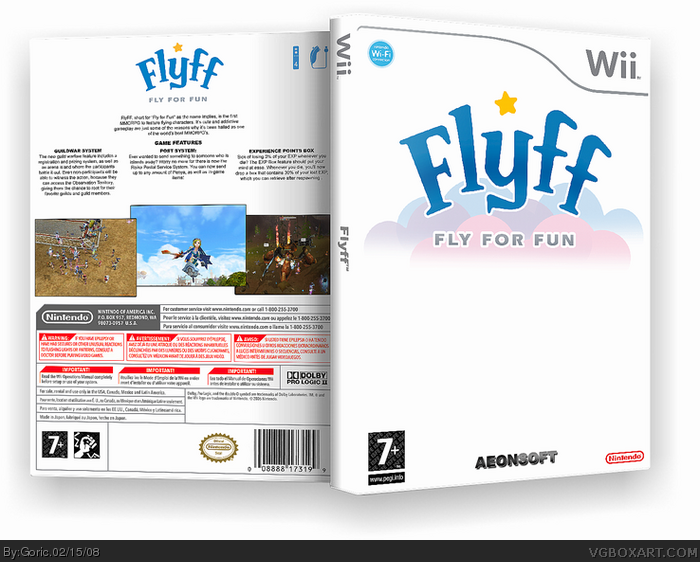 FlyFF: Fly for Fun box art cover