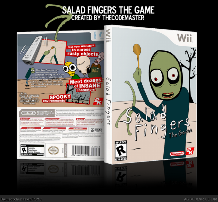 Salad Fingers: The Game box art cover