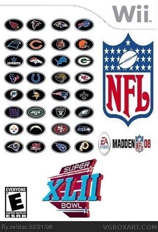 NFL Superbowl box cover