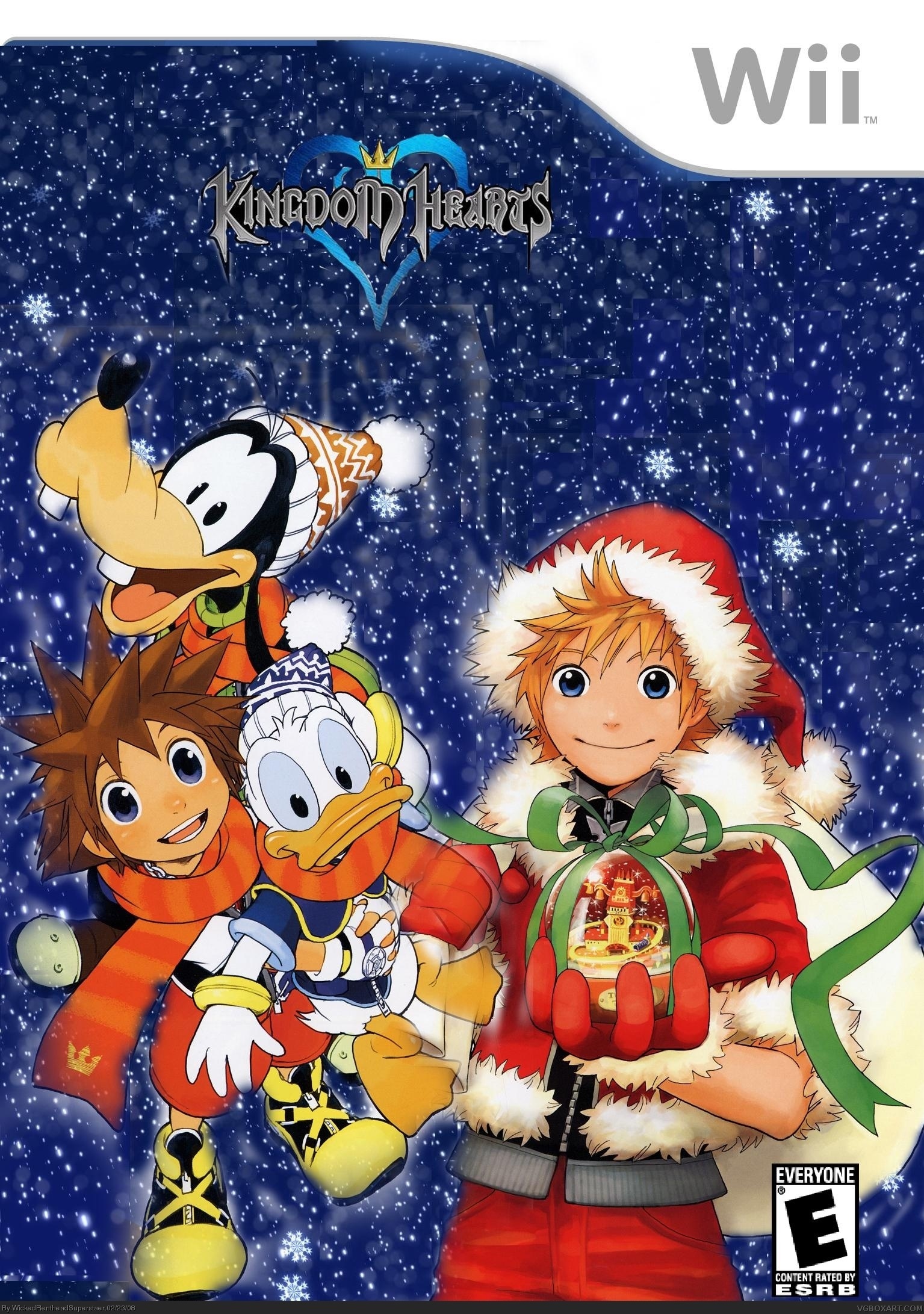 Kingdom Hearts Christmas box cover