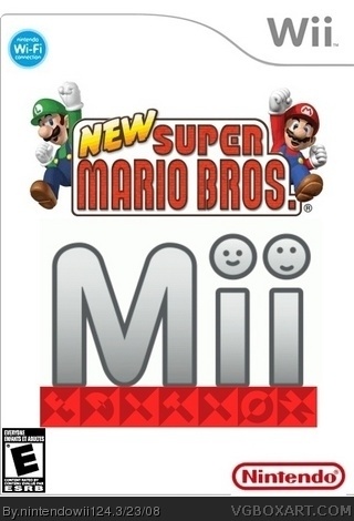 New Super Mario Bros. Mii - Karta hry