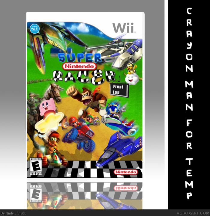 Nintendo Extreme Racer box art cover