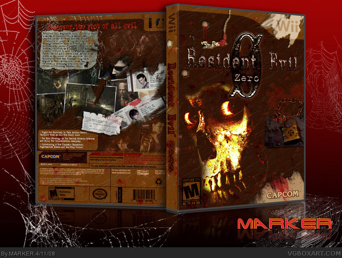 Resident Evil Zero: Wii Edition box art cover