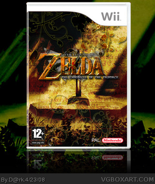 The Legend of Zelda: The Chronicle of  theTriforce box cover