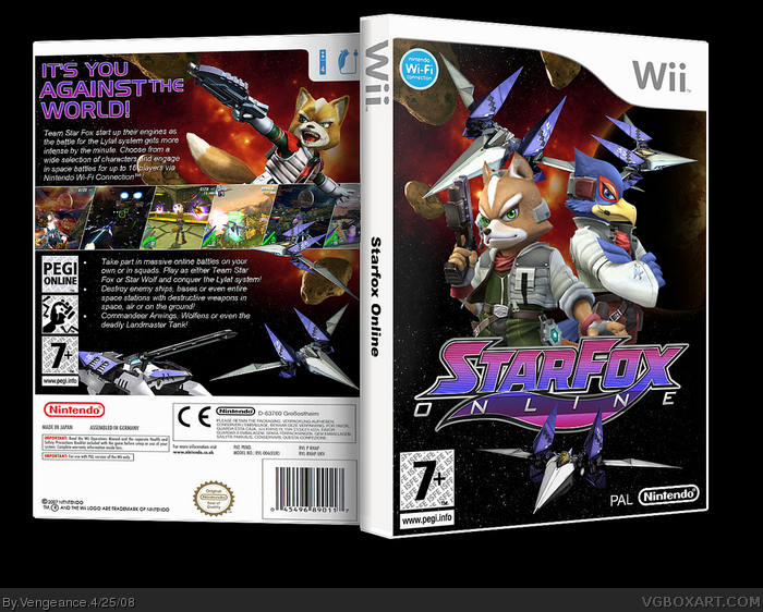 Starfox Online box art cover