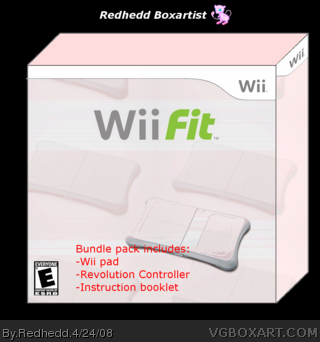 Wii Fit box art cover