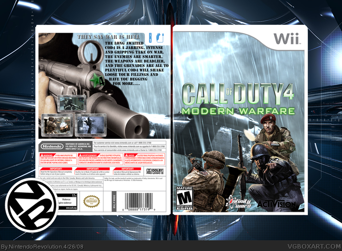 cod4 modern warfare modding wii 4.3u